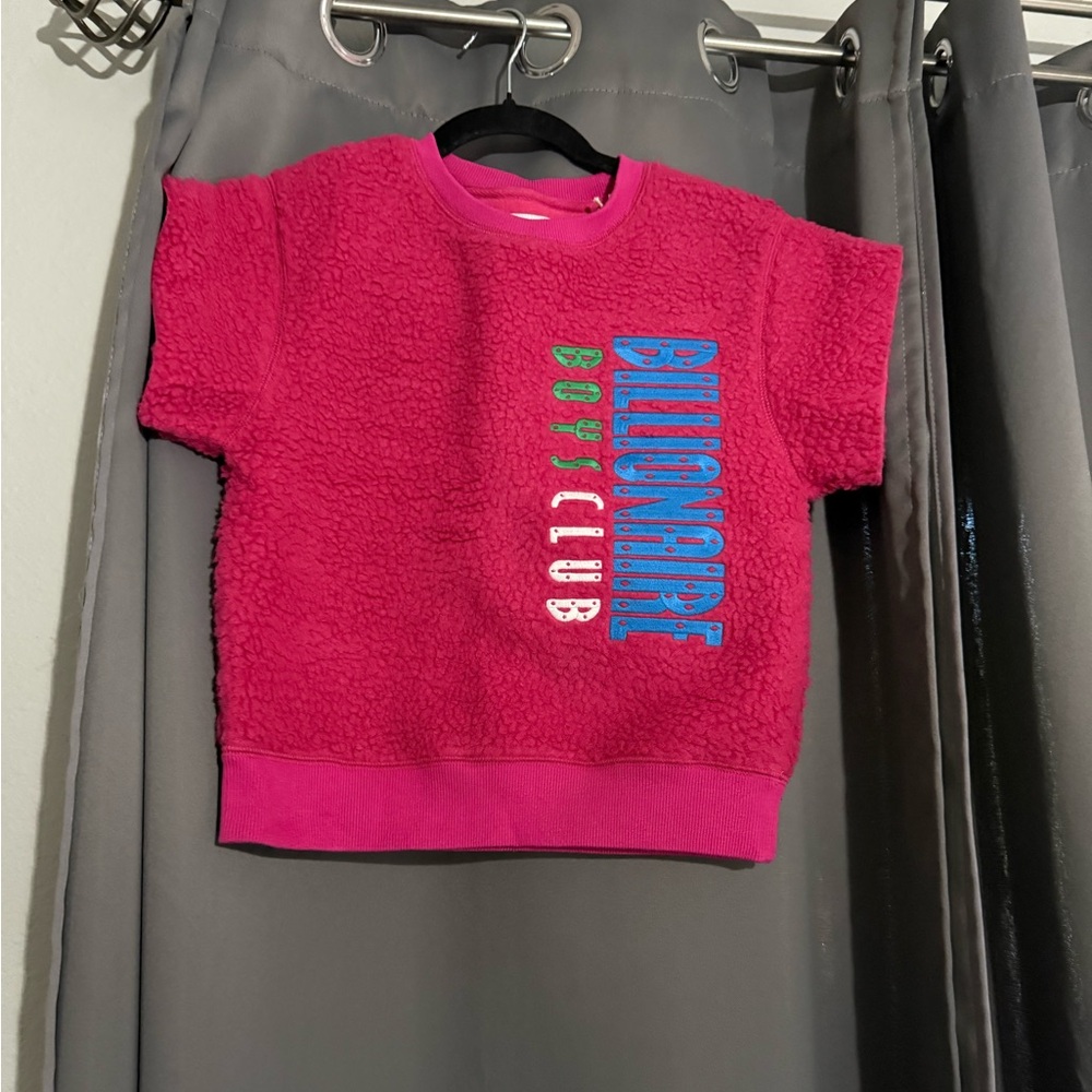 Billionaire Boys Club Pink and Blue Sweatshirt NWT 7/8